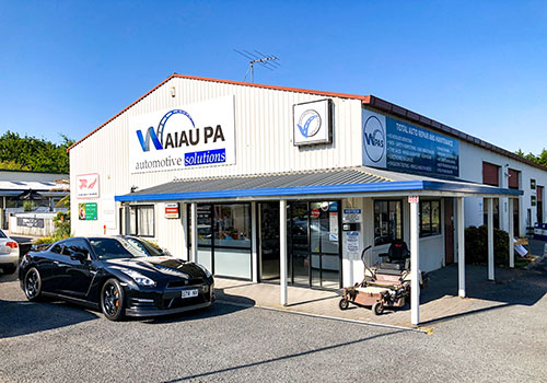 Exterior of Waiau Pa Automotive Solutions Workshop