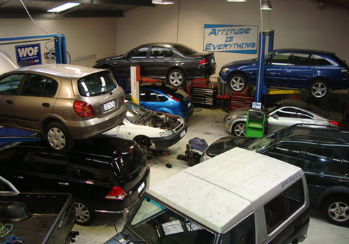 Exterior of Waiau Pa Automotive Solutions Workshop